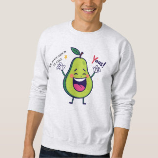 Gay Avocados Be Like Yasss – Funny LGBTQ+  スウェットシャツ