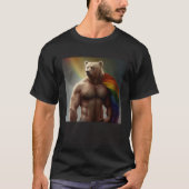 Gay Bear for lgbtq Tシャツ (正面)