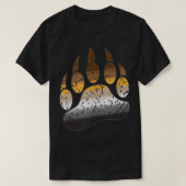 Gay Bear Paw Pride Distressed Tank Top Tシャツ (デザイン正面)