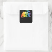 Gay Bear Pride スクエアシール (バッグ)