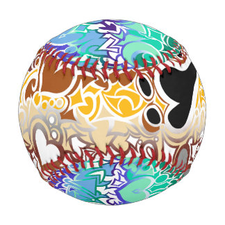 Gay - Bear Pride Squiggle 野球ボール