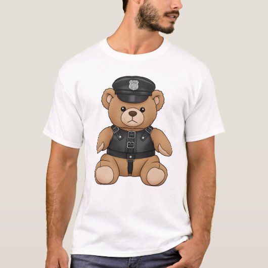 Gay Bear T-Shirt | Gay Pride Shirt for Men | LGBTQ Tシャツ (正面)