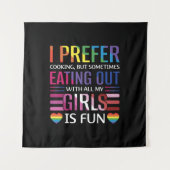 Gay Bisexual Pride Flag LGBTQ タペストリー (正面)