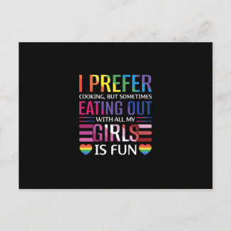 Gay Bisexual Pride Flag LGBTQ 案内ポストカード