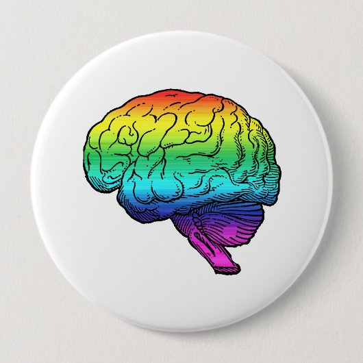 GAY BRAIN -.png 缶バッジ (正面)