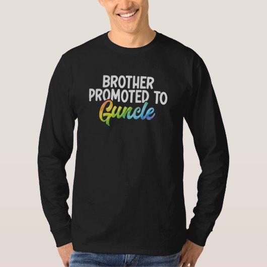 Gay Brother Proud Ally Lgbt Gay Uncle Guncle  Uncl Tシャツ (正面)