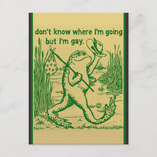 gay frog ポストカード