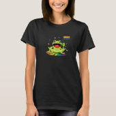 Gay Frog LGBT Pride Month Support Tシャツ (正面)