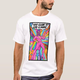 GAY GLAM T-Shirt | Gay Pride Shirt for Men | LGBTQ Tシャツ