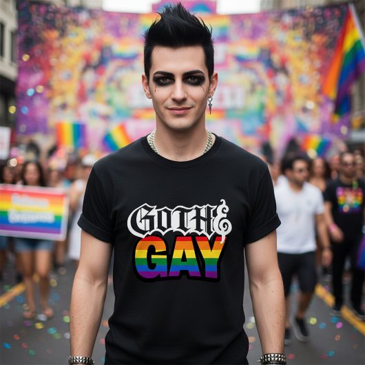 Gay Goth Tシャツ