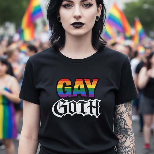 Gay Goth Tシャツ