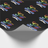 Gay "Ich bin nicht schwul, aber mein Freund" ラッピングペーパー (角)