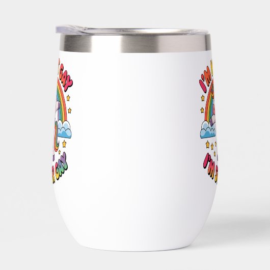 Gay Im Super Gay Sublimation-60681 Tri-Blend Shir (右面)