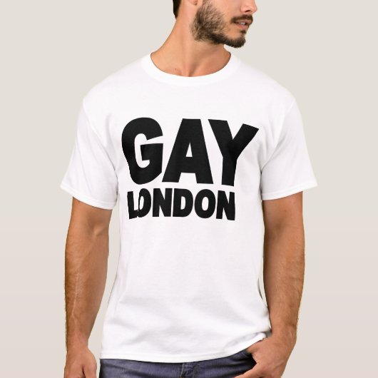 GAY LONDON Tシャツ (正面)