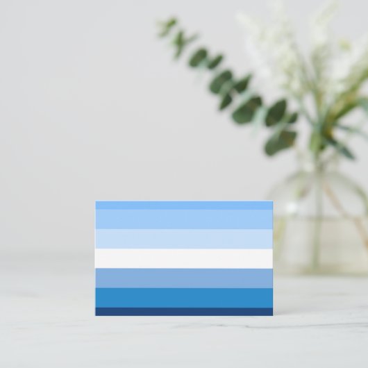 Gay men Flag 名刺 (スタンド正面)