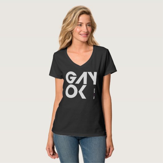 GAY OK Tシャツ (正面フル)