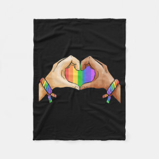 Gay Pride Clothing LGBT Rainbow Flag Pride Month フリースブランケット