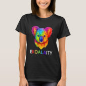 Gay Pride EKOALAITY Koala 2023 Pride Flag Tシャツ (正面)