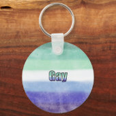 Gay pride flag key ring キーホルダー (裏面)