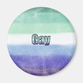 Gay pride flag magnet マグネット