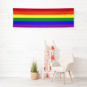Gay Pride Flag Rainbow Flag Rainbow Stripes Store 横断幕 (インサイチュ)