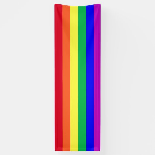 Gay Pride Flag Rainbow Flag Rainbow Stripes Store 横断幕 (縦)