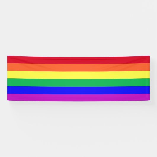 Gay Pride Flag Rainbow Flag Rainbow Stripes Store 横断幕 (横)