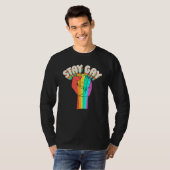 Gay Pride Great Lgbt  Rights Equality Stay Gay Tシャツ (正面フル)