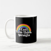 Gay Pride - I Can't Even Think Straight コーヒーマグカップ (左)