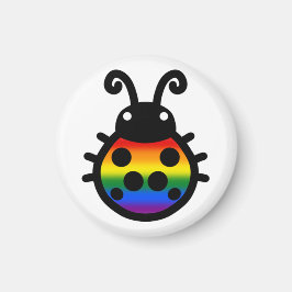 Gay Pride Ladybug Magnet マグネット