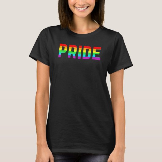 Gay Pride LGBT Month 2023  Lesbian LGBT Pride Supp Tシャツ (正面)