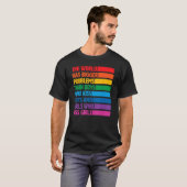 Gay Pride LGBTQ Rainbow The World Has Bigger Probl Tシャツ (正面フル)