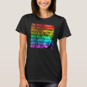 Gay Pride LGBTQ  The World Has Bigger Problems Rai Tシャツ (正面)