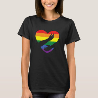 Gay Pride Love Rainbow Flag Lgbt Community Lgbtq Tシャツ