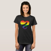 Gay Pride Love Rainbow Flag Lgbt Community Lgbtq Tシャツ (正面フル)