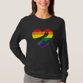 Gay Pride Love Rainbow Flag Lgbt Community Lgbtq Tシャツ (正面)