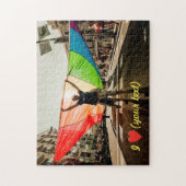 Gay pride march in Barcelona ジグソーパズル (縦)