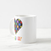 Gay Pride Rainbow Single Af Valentines Day Sarcas  コーヒーマグカップ (正面左)