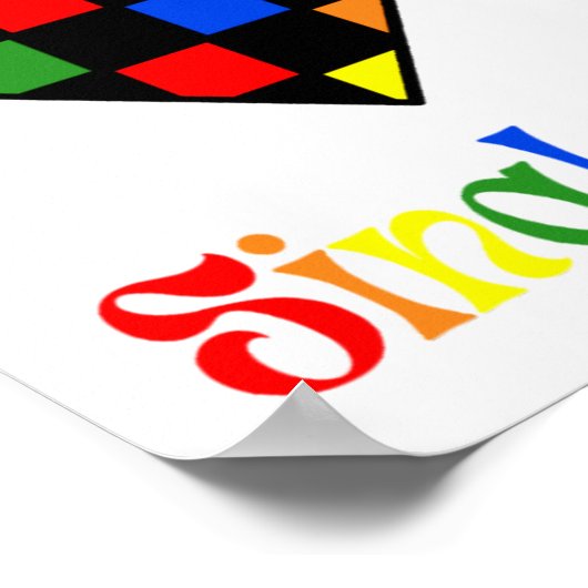 Gay Pride Rainbow Single Af Valentines Day Sarcas  ポスター (角)