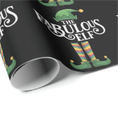 Gay The Fabulous Elf Matching Family Group Xmas ラッピングペーパー (ロールコーナー)