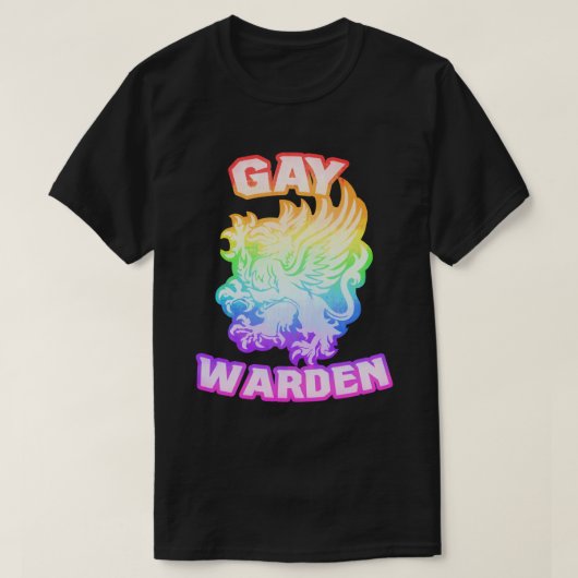 Gay Warden Classic T-Shirt Tシャツ (デザイン正面)