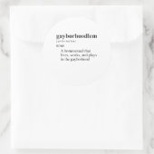 GAYBORHOODLEM ラウンドシール (バッグ)