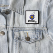 Gaydar! 活動化させて下さい! 虹のレズビアン 缶バッジ (インサイチュ)