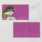 Gayleの回転木馬の馬の名刺 名刺 (正面/裏面)