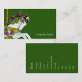 Gayleの回転木馬の馬の名刺 名刺 (正面/裏面)