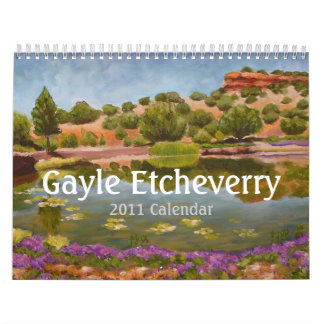 Gayle Etcheverry 2011のカレンダー カレンダー