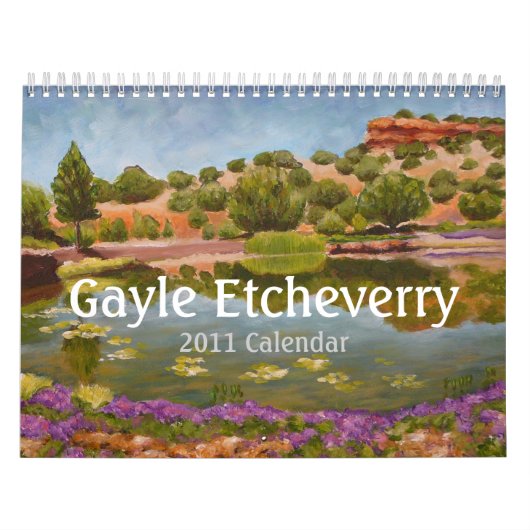 Gayle Etcheverry 2011のカレンダー カレンダー (カバー)