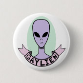 Gaylien [PIN] 缶バッジ (正面)