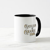 Gaylusions of Grandeur funny gay pun mug マグカップ (正面右)