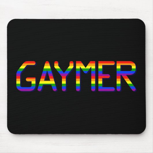 Gaymerのグラフィック マウスパッド (正面)